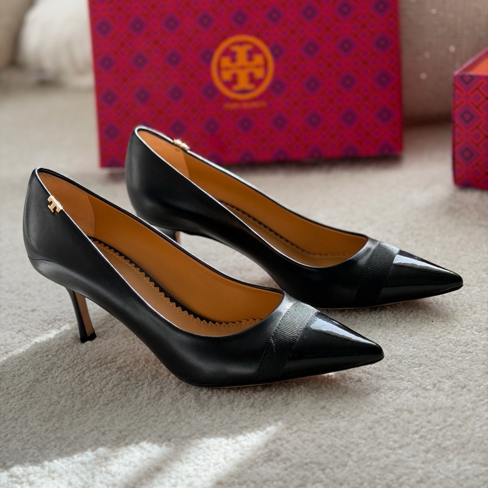 Tory Burch Black Heels